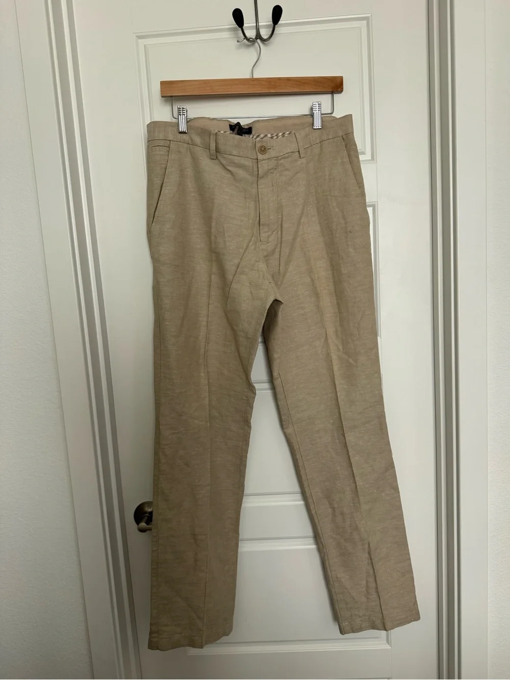 Men's Banana Republic Linen Blend Dress Pants Size 33x32